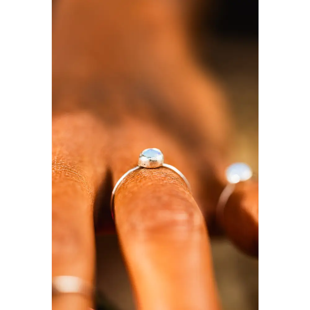 Anillos piedra Opalo en Plata de ley 925 - Anillo