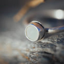 Anillo Piedra Luna plata - Escribe tu talla - Anillo
